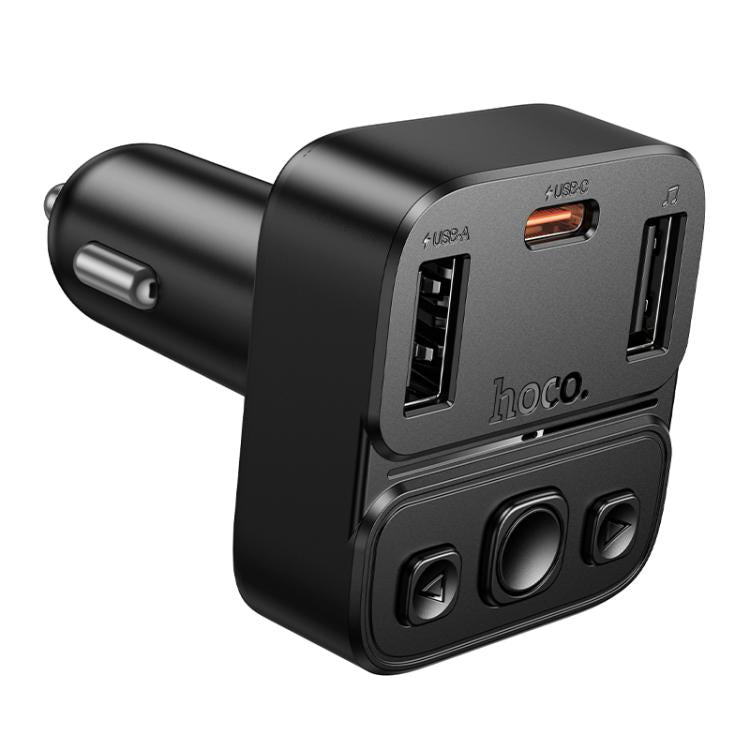 HOCO E87 Bluetooth FM Transmitter with 35W Dual USB Car Charger