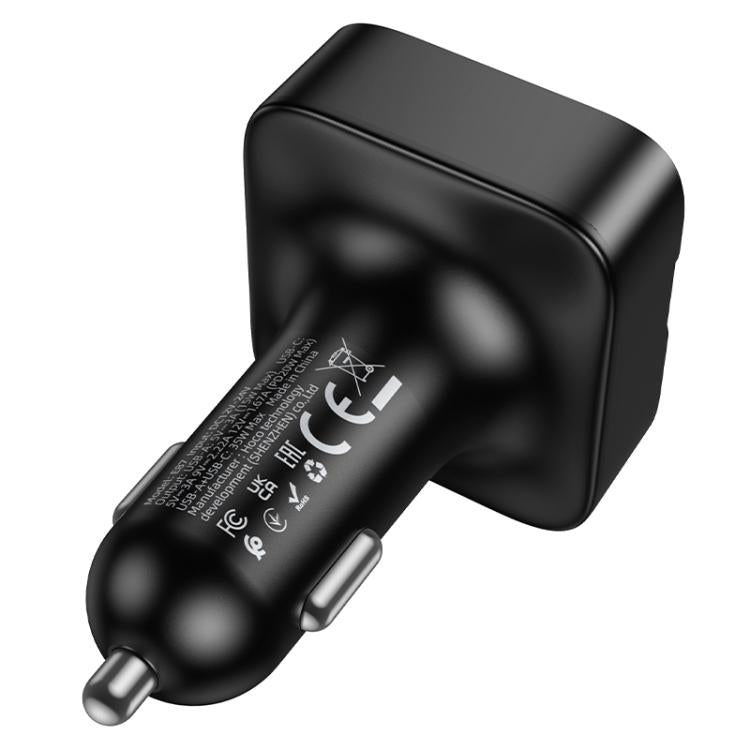 HOCO E87 Bluetooth FM Transmitter with 35W Dual USB Car Charger