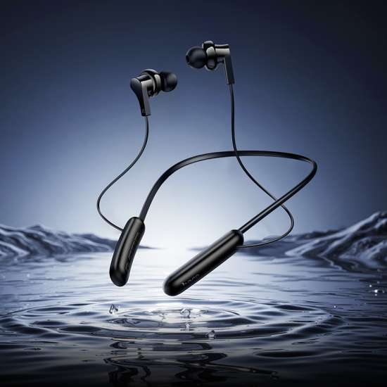 HOCO. Wireless Sport ES75 Headphones with Microphone (BT v5.4) - Black