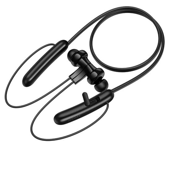 HOCO. Wireless Sport ES75 Headphones with Microphone (BT v5.4) - Black