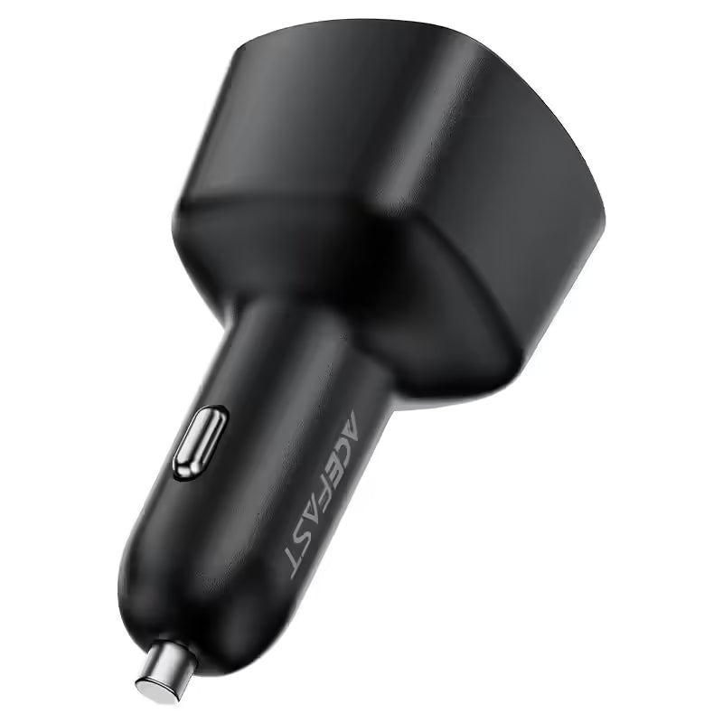 ACEFAST B18 200W 3-Port Car Charger (2× USB-C + USB-A)