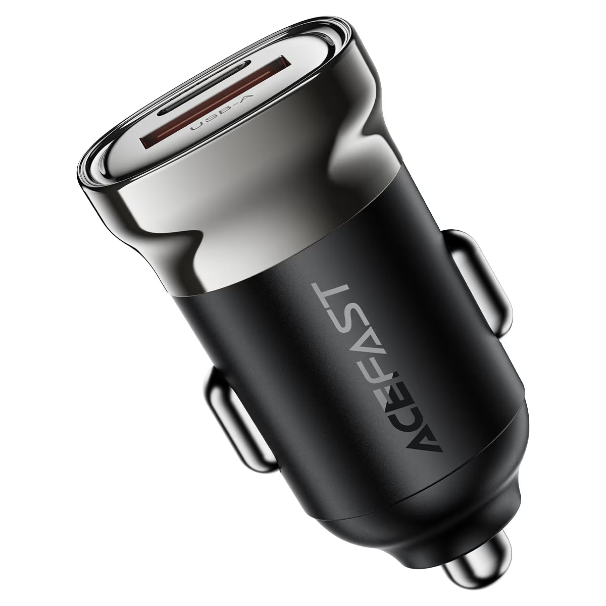 Fast Charge Car Charger B19 30W (1xUSB-C + 1xUSB-A)