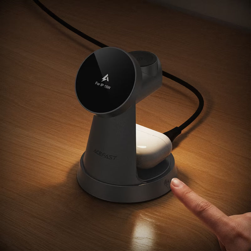 Desktop Fast Wireless Charging Station E48