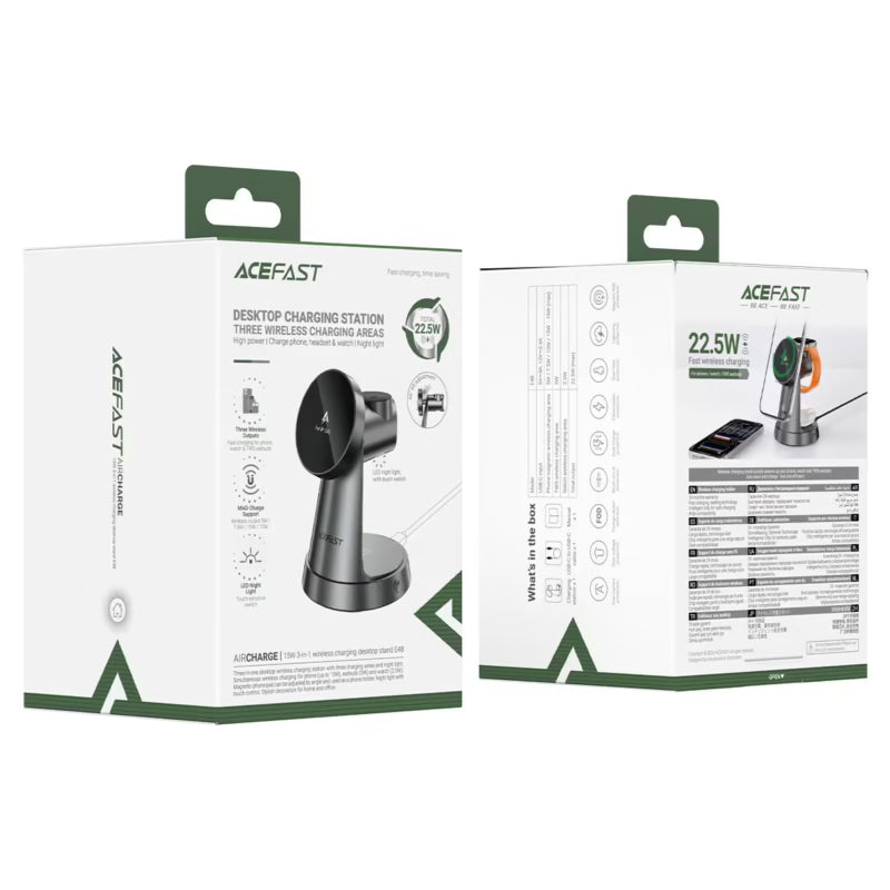 Desktop Fast Wireless Charging Station E48
