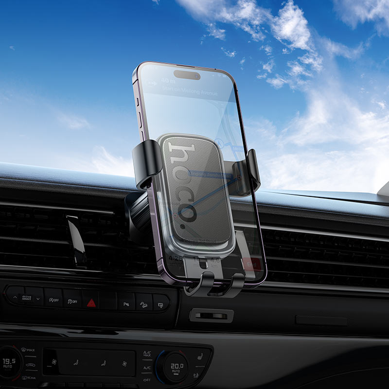 H80 Vista, in-car phone holder